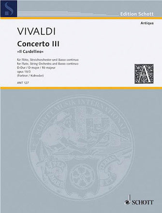 Vivaldi Con Op10 No3 Score