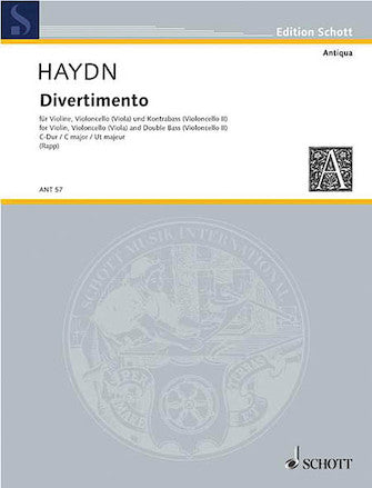 M Haydn Divertimento C
