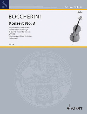 Boccherini Concerto No. 3 in G Major