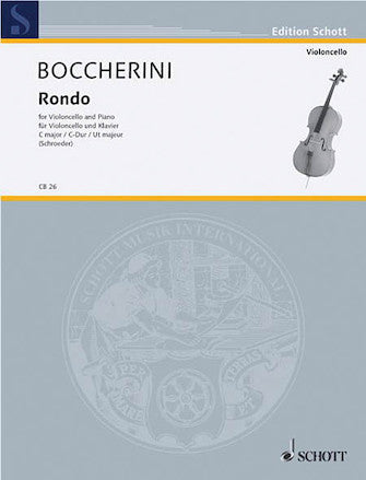 Boccherini Rondo C Major Cello and Piano