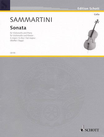 Sammartini Cello Sonata in G Major (attributed to Berteau)