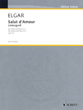 Elgar Salut d'Amour in E Major, Op. 12, No. 3