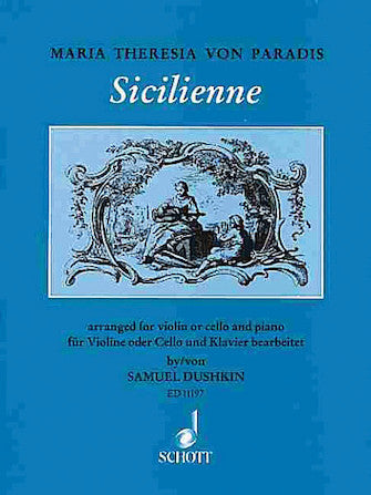 Paradis Sicilienne for Violin (or Violoncello) and Piano