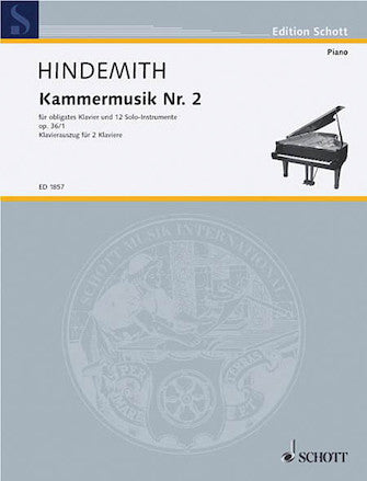 Hindemith Kammermusik No 2