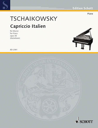 Tchaikovsky Capriccio Italien Op. 45 Arr. Piano
