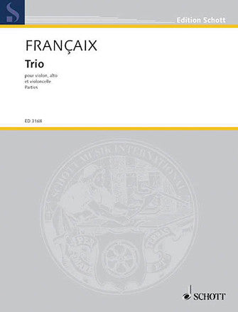 Françaix String Trio (1933)