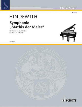 Hindemith Mathis Der Maler Symphony (Piano Duet)