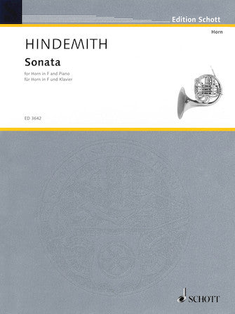 Hindemith Sonata (1939) for Hornj