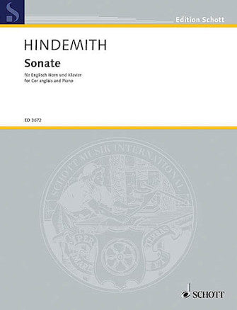 Hindemith Sonata for English Horn and Piano (1941)