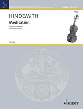 Hindemith Meditation from Nobilissima Visione