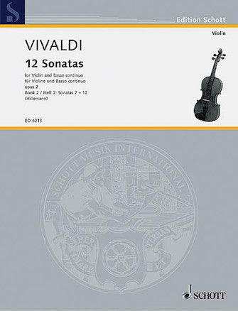 Vivaldi 12 Sonatas Opus 2 Book 2