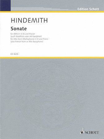 Hindemith Sonata for Alto Horn