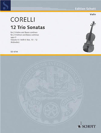 Trio Sonatas Op. 3, Nos. 10-12