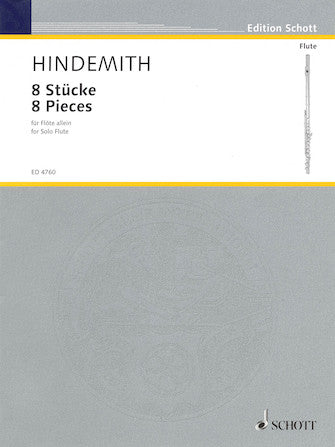 Hindemith 8 Pieces for Flute (1927)