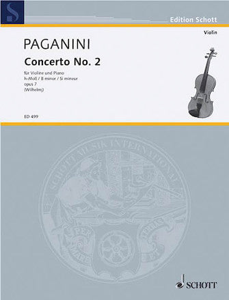 Paganini Concerto No. 2, Op. 7