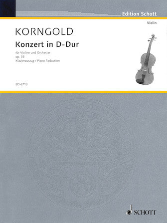 Korngold Violin Concerto, Op. 35