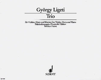 Ligeti Trio Score
