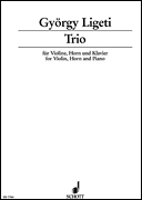 Ligeti Trio Score and Parts