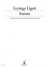 Ligeti Sonata for Solo Viola