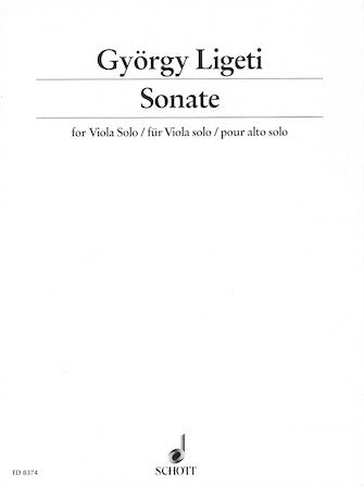 Ligeti Sonata for Solo Viola
