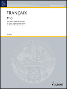 Françaix Trio Score and Parts