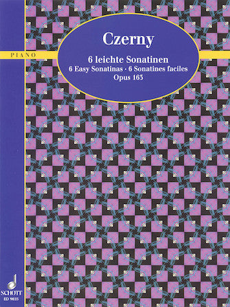 Czerny 6 Easy Sonatas, Op. 163