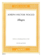 Fiocco Allegro Violin and Piano