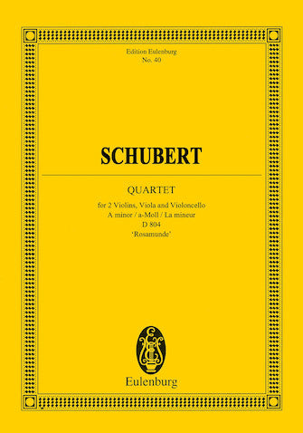 String Quartet in A minor, Op. 29 St Sc