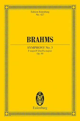 Brahms Symphony No. 3 in F Major, Op. 90