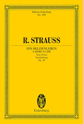 Strauss Hero's Life, Op. 40 (Ein Heldenleben) Study Score