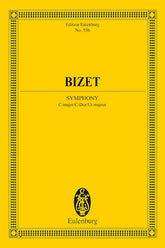 Bizet Symphony No. 1 in C Major Study Score