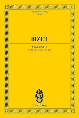 Bizet Symphony No. 1 in C Major Study Score