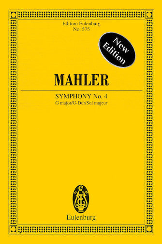 Mahler Symphony No. 4 in G Major Study Score