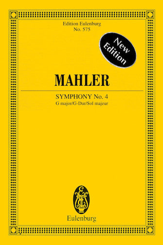 Mahler Symphony No. 4 in G Major Study Score