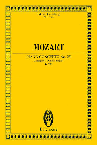 Mozart Piano Concerto No. 25, K503