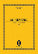 Schoenberg Moses und Aron Study Score