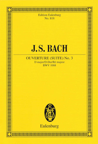 Overture (Suite) No. 3, BWV 1068