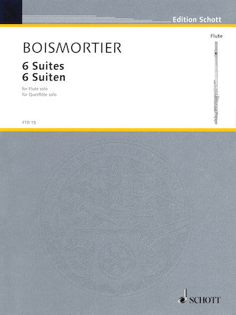 Boismortier 6 Suites, Op. 35 for Solo Flute