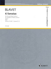 Blavet 6 Sonatas, Op. 2 - Vol. 2