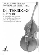 Dittersdorf Double Bass Concerto in E Major, Krebs 172