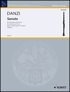 Danzi Sonata in B Flat Major Clarinet and Piano