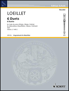 Loeillet 6 Duets, Volume 2 2 TrRec perf sc