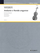 Weber Andante and Rondo Ungarese Viola and Piano
