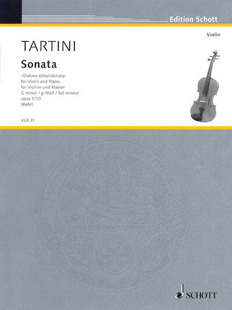 Tartini Sonata in G Minor, Op. 1, No. 10 Violin and Piano