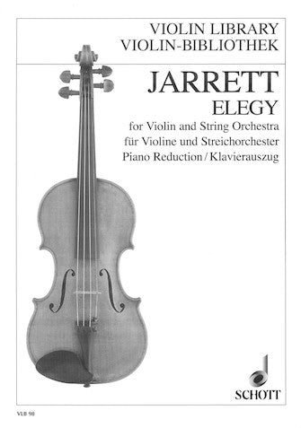 Jarrett Elegy for Violin