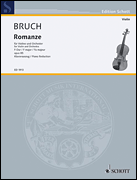 Bruch Romanze in F Major Op. 85 - Violin with Piano Reduction