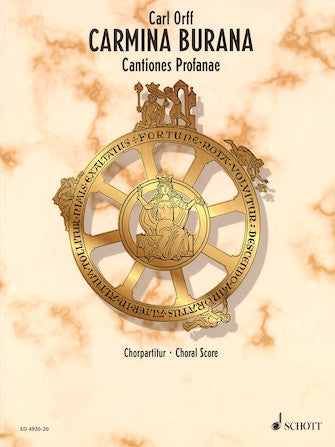 Orff Carmina Burana Choral Score                                    de