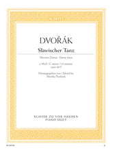 Dvorak Slavonic Dance in C Minor Op. 46, No. 7 - Piano Duet