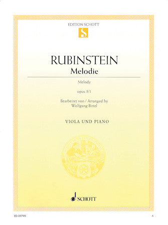 Melodie Op. 3, No. 1