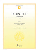 Rubinstein Melodie, Op. 3 No. 1
